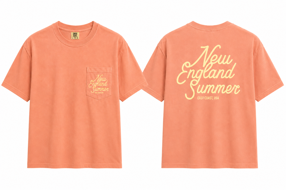 SCRIPT POCKET TEE