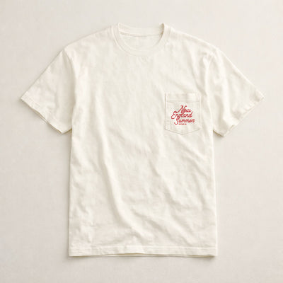 SCRIPT POCKET TEE