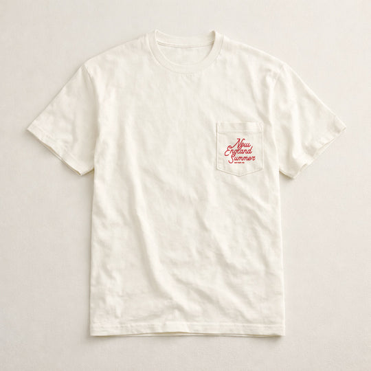 SCRIPT POCKET TEE