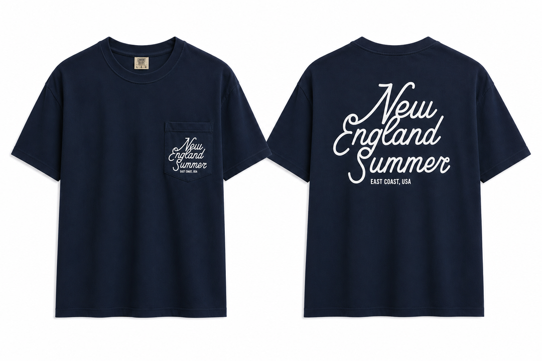 SCRIPT POCKET TEE