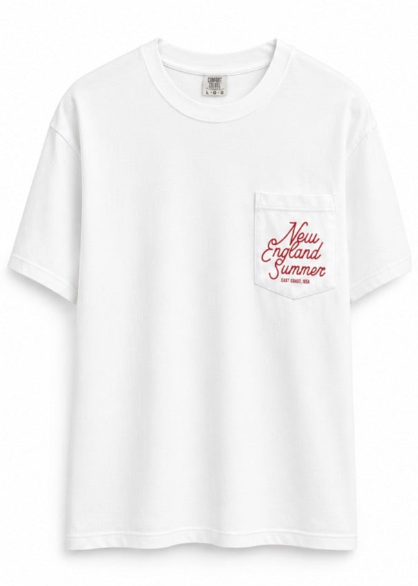 SCRIPT POCKET TEE