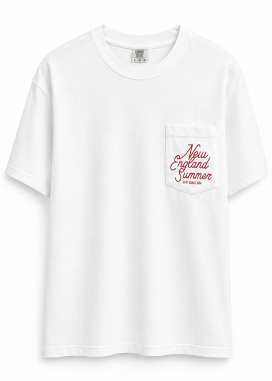 SCRIPT POCKET TEE