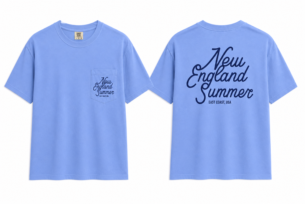 SCRIPT POCKET TEE